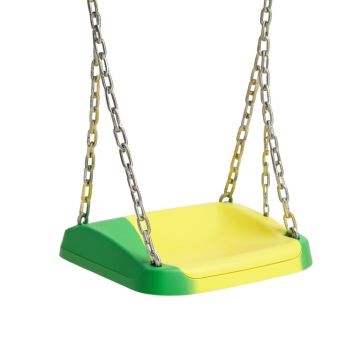 Plastic Belt Swing With Chains