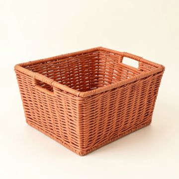 Juniper Brook Empty Storage Basket - Terracotta (synthetic illustration; no displayed measurements)