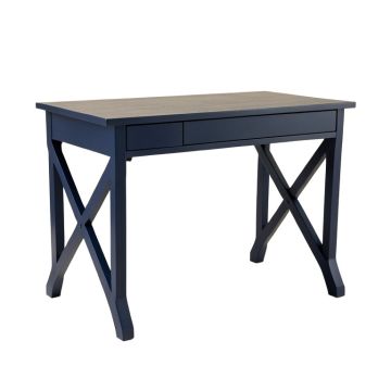 Ridge Arc Writing Desk - Navy