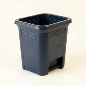 Harbor Canyon Closed Garden Compost Bin - Navy (synthetic illustration; no displayed measurements)