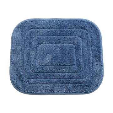 Vale Dell Bath Mat - Blue