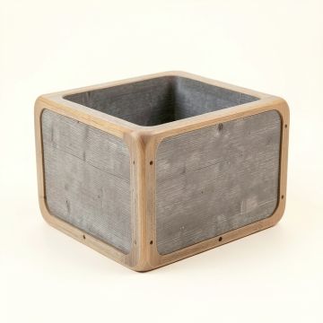 Vale Bridge Empty Furniture-Style Litter Enclosure - Gray (synthetic illustration; no displayed measurements)