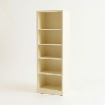 Flint Crossing Narrow Cubby Tower - Cream (synthetic illustration; no displayed measurements)