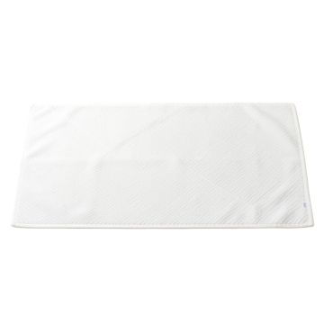 Dune Crossing Bath Mat - White