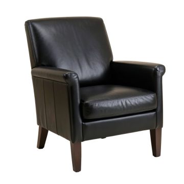Chadley 36 '' Wide Top Grain Leather Club Chair