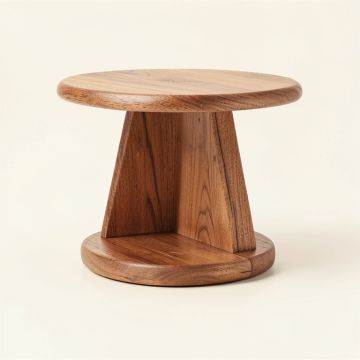 Wrought Studio™ Wood Display Riser & Stand (synthetic illustration; no displayed measurements)