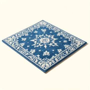 Gharass Star Laurel Run Monogram 36 '' X 24 '' Non-Slip Outdoor Door Mat (synthetic illustration; no displayed measurements)