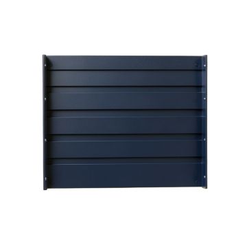 Bay Dale Empty Wall-Mounted Tool Organizer Panel - Navy