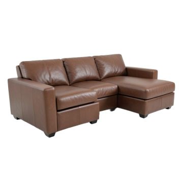 Ginsberg 3 Piece Faux Leather Living Room Set