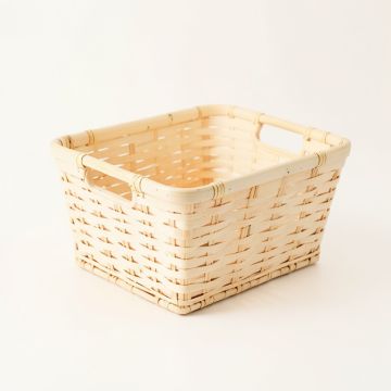 Pine Bridge Empty Storage Basket - Cream (synthetic illustration; no displayed measurements)
