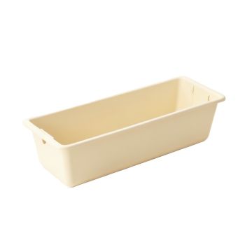 Holly Brook Empty Railing Planter With Integral Brackets - Ivory