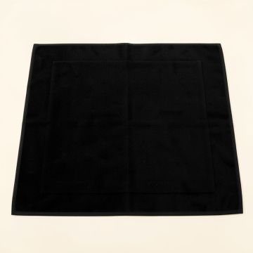 Meadow Dell Bath Mat - Black (synthetic illustration; no displayed measurements)