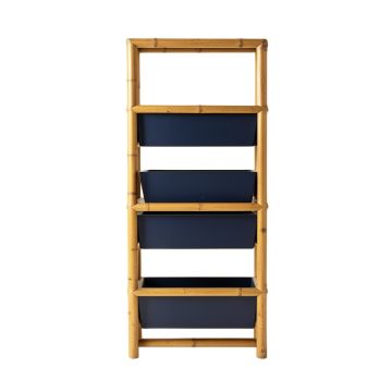 Bay Crossing Empty Vertical Garden Frame - Navy