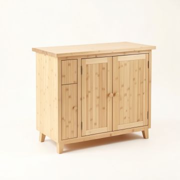 Elm Branch Freestanding Laundry Folding Counter - Beige (synthetic illustration; no displayed measurements)