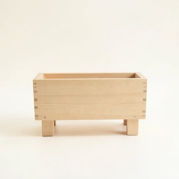 Brook Branch Empty Raised Planter - Beige (synthetic illustration; no displayed measurements)
