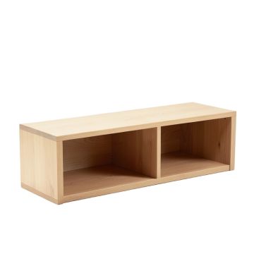 Willow Bridge Shoe Storage Bench - Beige