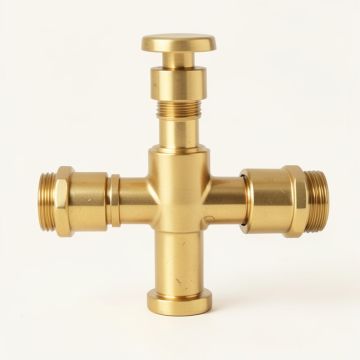 Solid Brass Pressure Balanced Complete Shower System With Rough-In Valve (synthetic illustration; no displayed measurements)