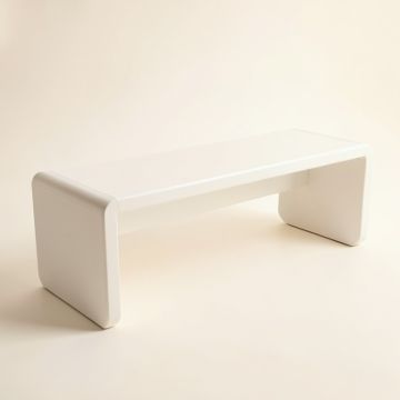 Spruce Dale Indoor Bench - White (synthetic illustration; no displayed measurements)