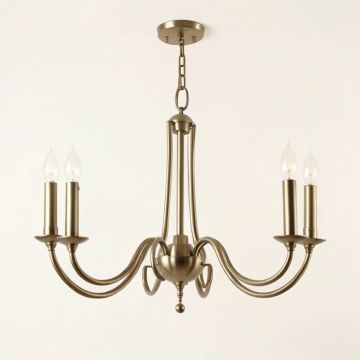 Suki 5 - Light Candle Style Empire Chandelier (synthetic illustration; no displayed measurements)