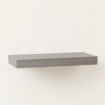 Aspen Bridge Wall-Mounted Shelf - Gray (synthetic illustration; no displayed measurements)
