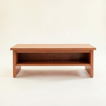 Clay Edge Coffee Table - Terracotta (synthetic illustration; no displayed measurements)