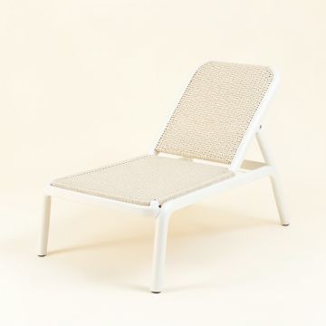 Wren Dale Outdoor Lounge Chair - White (synthetic illustration; no displayed measurements)