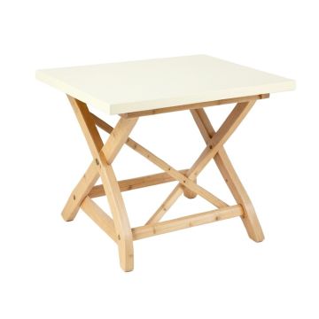 Harbor Brook Patio Table - Cream (synthetic illustration; no displayed measurements)