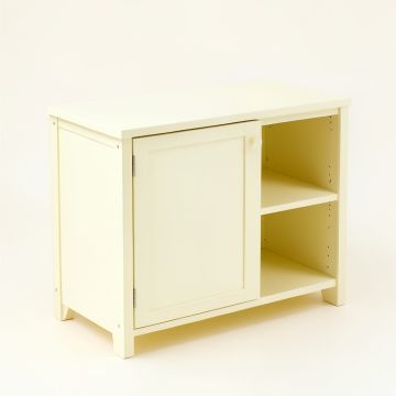 Reed Bend Freestanding Laundry Folding Counter - Ivory (synthetic illustration; no displayed measurements)