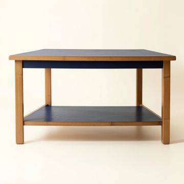 Heath Dale Empty Workshop Workbench - Navy (synthetic illustration; no displayed measurements)