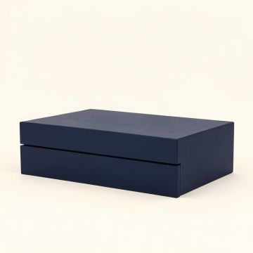Cove Branch Desktop Monitor Riser - Navy (synthetic illustration; no displayed measurements)