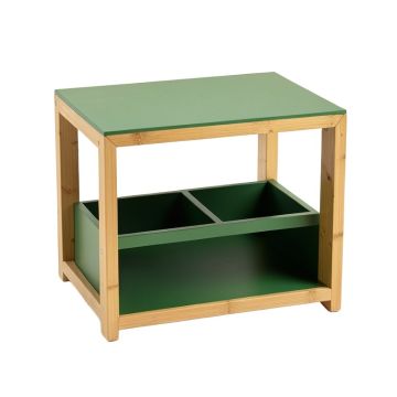 Cliff Bend Empty Coffee-Station Organizer - Green