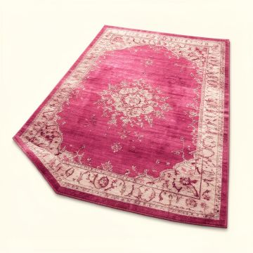 Katie Oriental Fuchsia Area Rug (synthetic illustration; no displayed measurements)