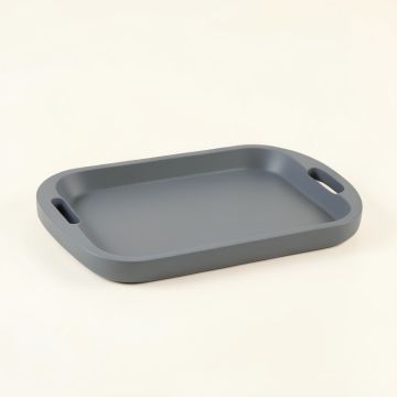 Willow Crossing Serving Tray - Gray (synthetic illustration; no displayed measurements)