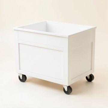 Dawn Arc Empty Rolling Workshop Cart (synthetic illustration; no displayed measurements)