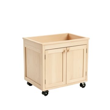 Cove Canyon Empty Rolling Workshop Cart - Beige