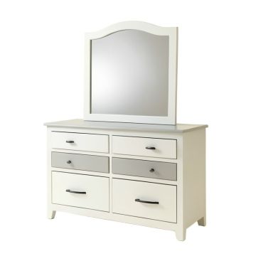 Carnes 7 Drawer Dresser With Mirror