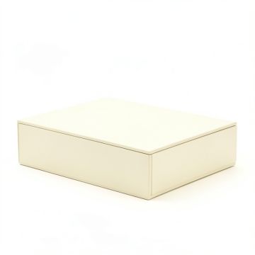 Ash Dell Desktop Monitor Riser - Cream (synthetic illustration; no displayed measurements)