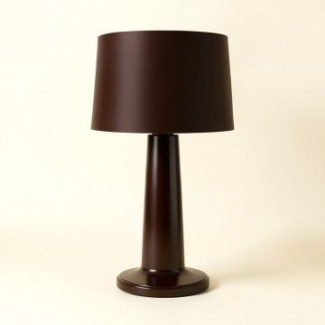 23 '' Dark Brown Table Lamp (synthetic illustration; no displayed measurements)