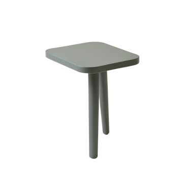 Slate Brook Compact Balcony Table - Gray (synthetic illustration; no displayed measurements)
