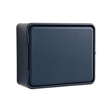 Sage Bend Wall-Mounted Entry Cabinet - Navy