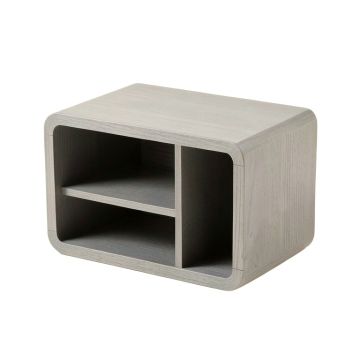 Field Bend Low Toy Storage Unit - Gray
