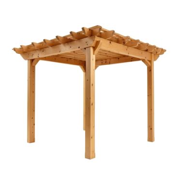 Breeze 10 Ft. W X 12 Ft. D Solid Wood Pergola