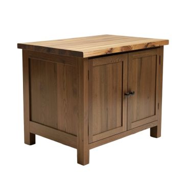 Quattrucci Kitchen Island With Butcher Block Top