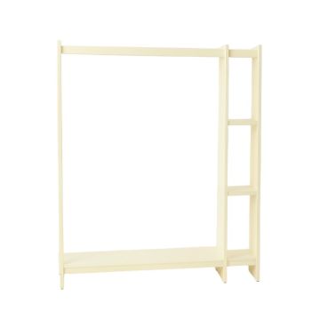 Moss Arc Empty Garment Rack - Cream