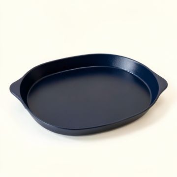 Wren Crossing Serving Tray - Navy (synthetic illustration; no displayed measurements)