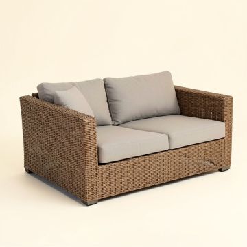 Falmouth 61 '' Wide Patio Sofa With Cushions (synthetic illustration; no displayed measurements)