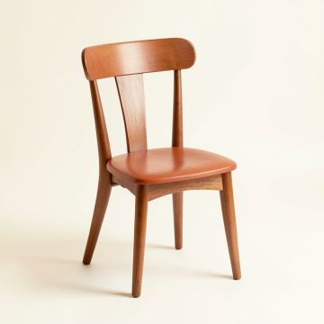 Moss Crest Dining Chair - Terracotta (synthetic illustration; no displayed measurements)