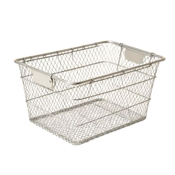Kitchen Office Supply Organizer Wire Mesh Basket