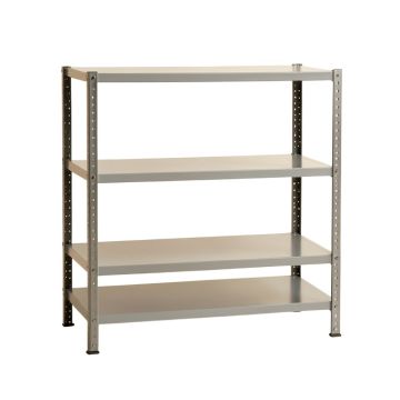 Pine Bridge Empty Seed-Starting Shelving Unit Without Lights - Gray
