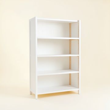 Holly Bridge Freestanding Bookcase - White (synthetic illustration; no displayed measurements)